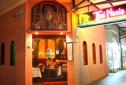 At the front of Thai Nesia