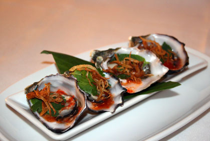 Freshly Shuched Oyster